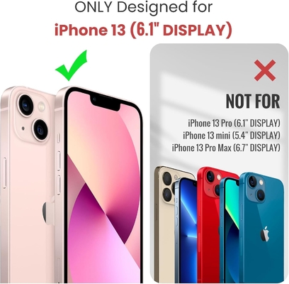 Kasus iPhone 13, dompet ritsleting dengan 7 kartu, gelang flip-flop magnetik kulit