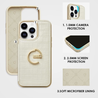 iPhone 13Pro Max 6,7 &quot;, dompet dengan pemegang kartu, kulit pelindung dengan pemegang cincin,
