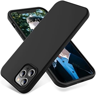 Kasus iPhone 12 Pro Max, Perlindungan Kelas Militer, Silikon Shockproof, Anti Fingerprint &amp; Anti-Slip, Kasus Telepon