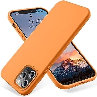 Kasus iPhone 12 Pro Max, Perlindungan Kelas Militer, Silikon Shockproof, Anti Fingerprint &amp; Anti-Slip, Kasus Telepon