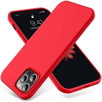 Kasus iPhone 12 Pro Max, Perlindungan Kelas Militer, Silikon Shockproof, Anti Fingerprint &amp; Anti-Slip, Kasus Telepon