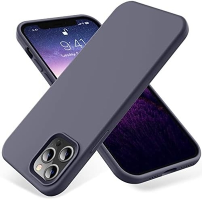 Kasus iPhone 12 Pro Max, Perlindungan Kelas Militer, Silikon Shockproof, Anti Fingerprint &amp; Anti-Slip, Kasus Telepon