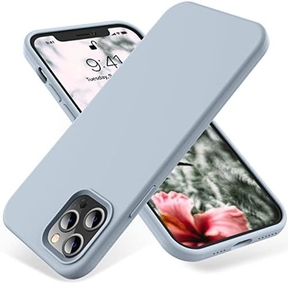 Kasus iPhone 12 Pro Max, Perlindungan Kelas Militer, Silikon Shockproof, Anti Fingerprint &amp; Anti-Slip, Kasus Telepon