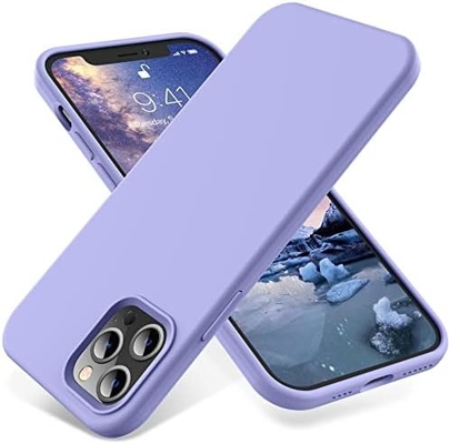 Kasus iPhone 12 Pro Max, Perlindungan Kelas Militer, Silikon Shockproof, Anti Fingerprint &amp; Anti-Slip, Kasus Telepon