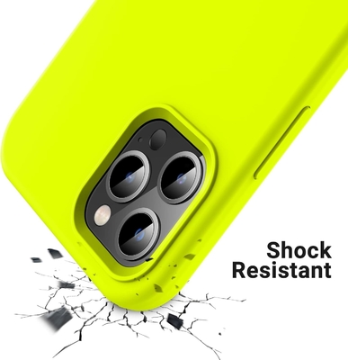 Kasus iPhone 12 Pro Max, Perlindungan Kelas Militer, Silikon Shockproof, Anti Fingerprint &amp; Anti-Slip, Kasus Telepon