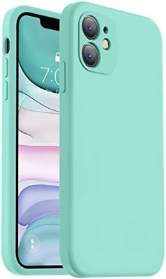 Kompatibel dengan iPhone 11 Case, Silicone Cairan yang Ditingkatkan dengan [Tembok Kuadrat] [Lapisan Mikrofiber Anti-Goresan Lembut]