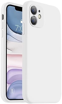 Kompatibel dengan iPhone 11 Case, Silicone Cairan yang Ditingkatkan dengan [Tembok Kuadrat] [Lapisan Mikrofiber Anti-Goresan Lembut]