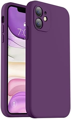 Kompatibel dengan iPhone 11 Case, Silicone Cairan yang Ditingkatkan dengan [Tembok Kuadrat] [Lapisan Mikrofiber Anti-Goresan Lembut]