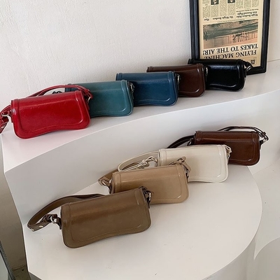 Tas Bahu Kecil untuk Wanita Tas Crossbody Trendi Tas Kulit Waterproof Tas Keranjang Clutch Tote Tas Desainer