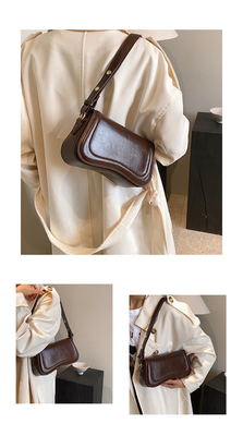 Tas Bahu Kecil untuk Wanita Tas Crossbody Trendi Tas Kulit Waterproof Tas Keranjang Clutch Tote Tas Desainer
