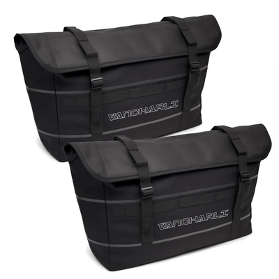 Tas Sepeda Khusus Tas Bahu Double Pannier Dirancang dengan kapasitas besar dan tali bahu yang dapat disesuaikan