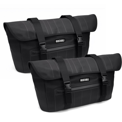 Tas Sepeda Khusus Tas Bahu Double Pannier Dirancang dengan kapasitas besar dan tali bahu yang dapat disesuaikan