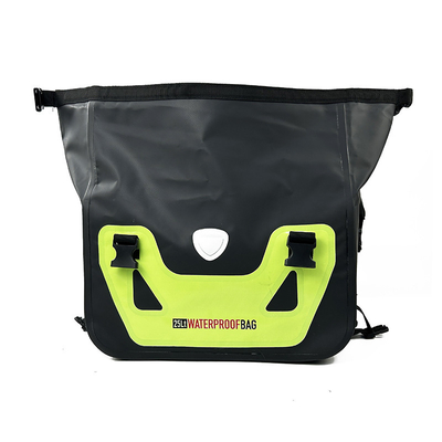 Kapasitas besar 25L Waterproof Motorcycle Saddlebags Tas sepeda motor