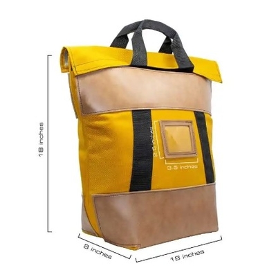 Tas Kurir Tahan Api   Made on Order Dengan hiasan kulit tuff, dasar persegi, pegangan berlengan tahan lama dan dibangun dalam kunci itu pasti produk berharga di setiap kantor, ruang surat atau gudang!