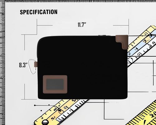 Kantong Uang Tunai, Kantong Notaris dengan Kunci, 2 Kunci, Kantong Dokumen Tahan Air, Dompet Uang dengan Ritsleting, 11.7 x 8.3 Inci, Kantong Setoran dan Dompet Perjalanan Lindungi Paspor, Uang Tunai, Cek, Kartu Kredit