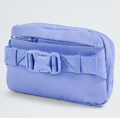 Tas Fanny Packs Kompartemen utama berzipper memiliki kantong kisi-zip yang aman dengan penjepit kunci