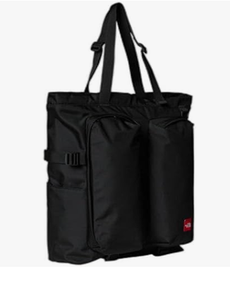 Unisex kotak merah Tote Tas