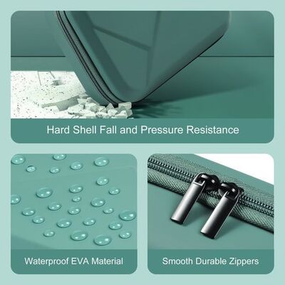 EVA Elektronik Aksesoris Storage Case Besar Shockproof Waterproof Storage Bag untuk Elektronik Organiser Portable kabel Storage Bag untuk perjalanan atau pekerjaan