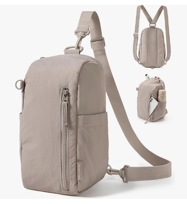 Tas Crossbody Kecil untuk Wanita, Tas Sling Puffer Fanny Packs.