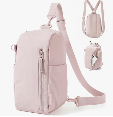 Tas Crossbody Kecil untuk Wanita, Tas Sling Puffer Fanny Packs.