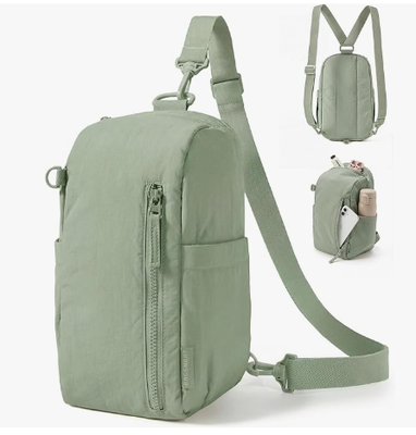 Tas Crossbody Kecil untuk Wanita, Tas Sling Puffer Fanny Packs.