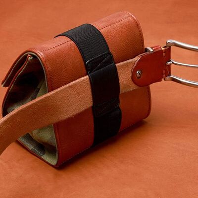 CANPIS Case Kamera Tanpa Cermin, Tas Kamera Kulit Kecil Kantong Lensa, Tas Perjalanan Fotografi, Kantong Penyimpanan Outdoor