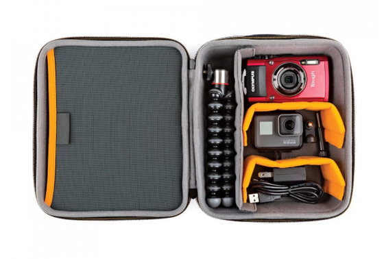 Tas portabel hard-shell 80 Tas kamera hard-shell perlindungan tinggi yang dirancang untuk drone kecil, kamera portabel dan headphone headphone