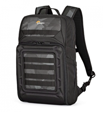Ransel drone memberikan perlindungan benturan untuk drone dan menyediakan ruang untuk baterai tambahan, peluncur, laptop, tablet, dll.