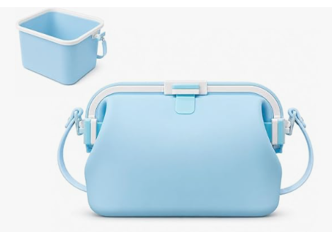 Tas Tas Waterproof, Tas Pantai Musim Panas Wanita, Tote Lipat yang Dapat Digunakan Lagi untuk Makan Siang, Perjalanan dan Penggunaan Sehari-hari