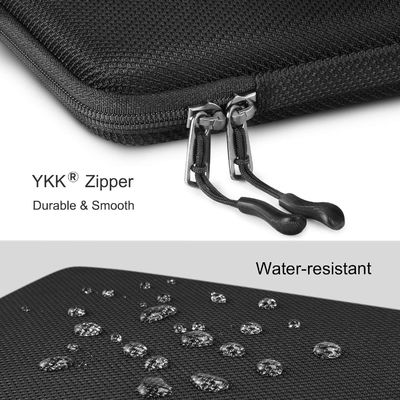 Air tahan EVA Laptop Sleeve 13 Inch Kasus pelindung dengan tahan lama 1680d Polyester permukaan untuk aman membawa