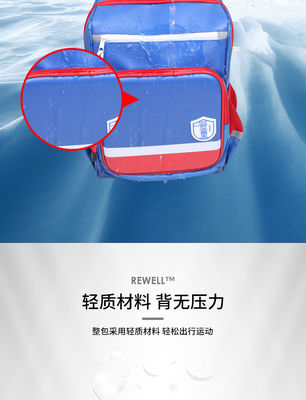 Shockproof School Waterproof Backpack Bag 600D Polyester Nylon Pu Kulit Tas ransel sekolah waterproof Mengurangi stres Perlindungan reflektif sisi memiliki tas cangkir air