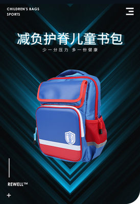 Shockproof School Waterproof Backpack Bag 600D Polyester Nylon Pu Kulit Tas ransel sekolah waterproof Mengurangi stres Perlindungan reflektif sisi memiliki tas cangkir air