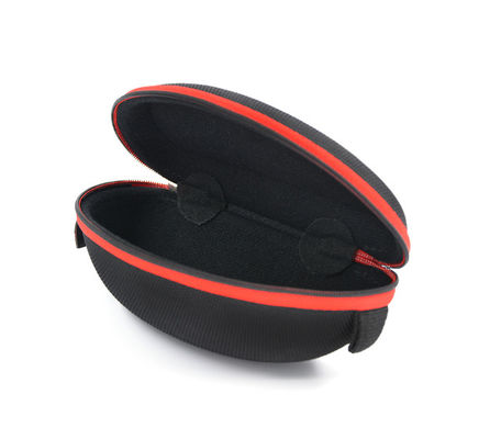 Kasus Kacamata Hitam 1680D Polyester EVA Pencetakan Logo Kustom