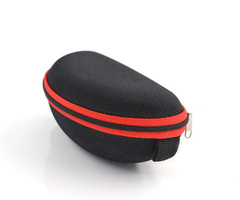 Kasus Kacamata Hitam 1680D Polyester EVA Pencetakan Logo Kustom
