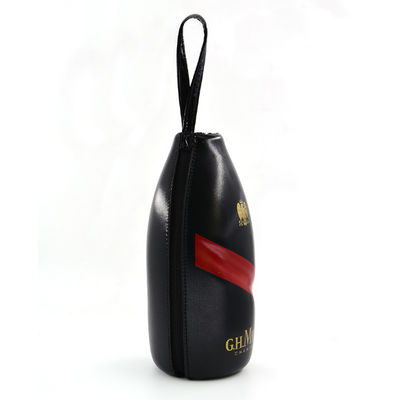 Kulit Pu 600D Polyester EVA Hard Case Anggur Kemasan Dengan Tali