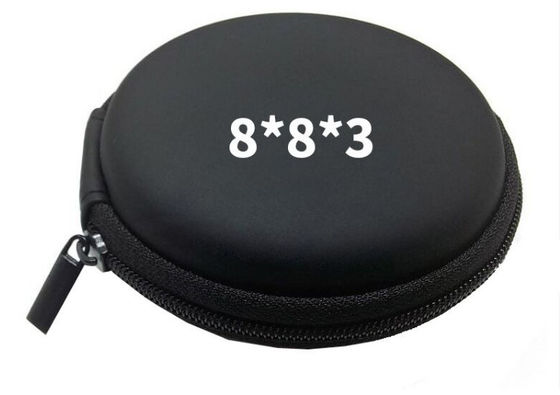 8X8X3 Ritsleting Earphone EVA Kasus Keras