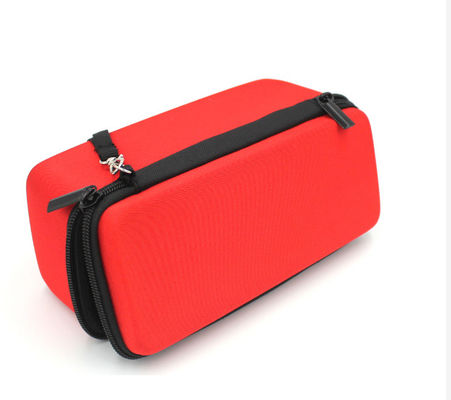 Shockproof Pu Kulit EVA Speaker Case Pantone Warna Mesh Pocket Eva Hard Case Shockproof Speaker Case/Bag Dengan Tali BY PU Kulit Bahan