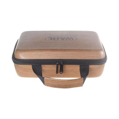 Kotak Penyimpanan EVA Tahan Debu Butir Kayu Portabel Soket Organizer Case