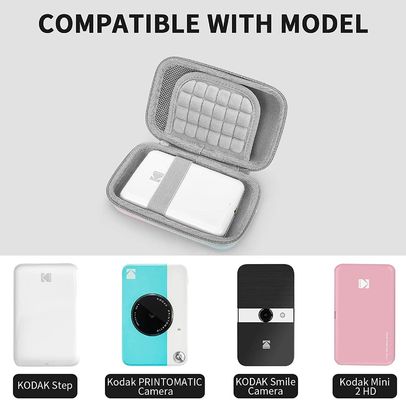ROSH Pantone Color EVA Camera Case 1680D Polyester Untuk Kodak