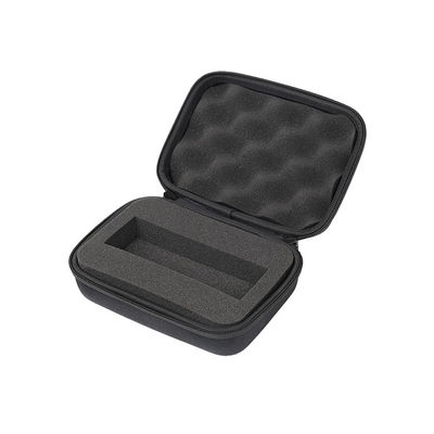 Penutupan ritsleting 10cm panjang EVA Electronic Case Velvet Foam Logo Kustom