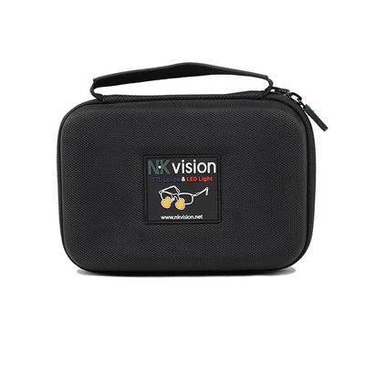 Penutupan ritsleting 10cm panjang EVA Electronic Case Velvet Foam Logo Kustom