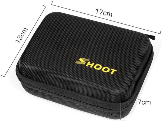 Spandex Tahan Air EVA Go Pro Hard Case Plat Karet Logo CE Disetujui