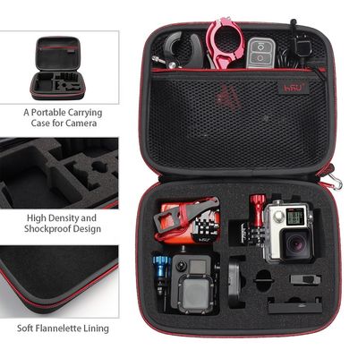 SGS Disetujui EVA OSMO Action Waterproof Case Lapisan Kain Flanel