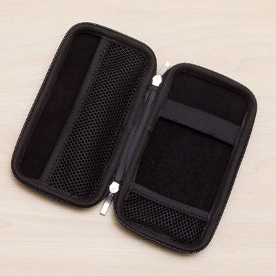 Shockproof 1680D Polyester EVA Hard Case Pencil Box Untuk Anak Perempuan Anak Laki-Laki