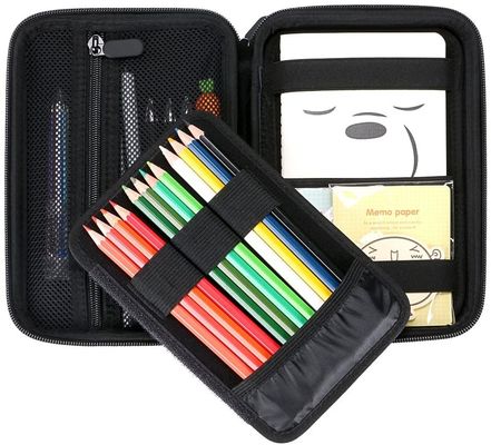 Kasus Pensil EVA tahan air Dengan Pencetakan 3D Hard Shell Desain yang Bergaya dengan Berbagai Pilihan Warna dan Ukuran yang Dapat Dikustomisasi