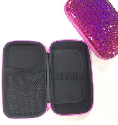 Pu Kulit PVC EVA Pencil Case 1800D Polyeste Hard Case Pencil Pouch