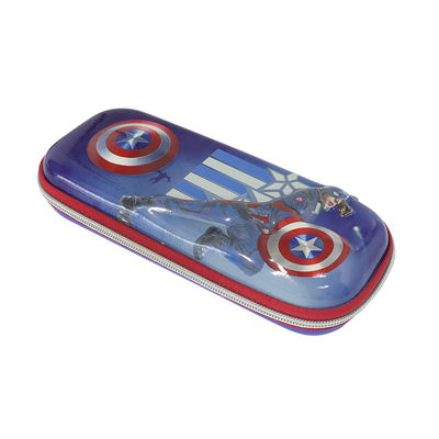 Tempat Pensil EVA Keras dengan Felt 3mm Ramah Lingkungan Desain Ringan Tahan Lama Cocok untuk Siswa Sekolah Kebutuhan Penyimpanan Tas Pena Kantor