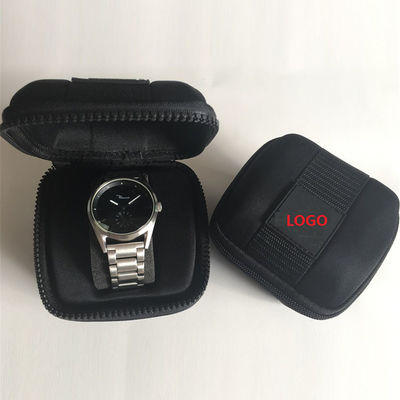 Tahan lama 3D EVA Pocket Watch Display Case Kotak Penyimpanan Logo Debossing