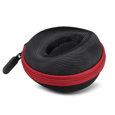 Ritsleting Tertutup Kotak Penyelenggara Jam Tangan EVA 10.7x9.2x6.2 CM Permukaan Nylon 1680D