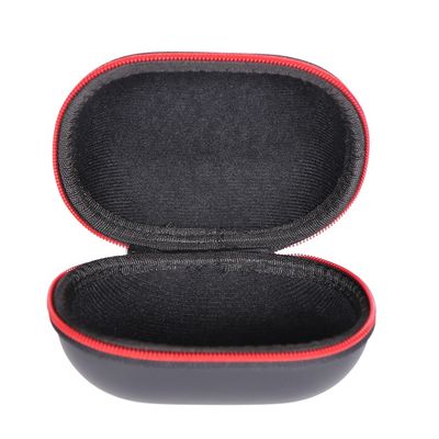 Pantone Color Leather EVA Ritsleting Watch Case Fabric Debossing Logo
